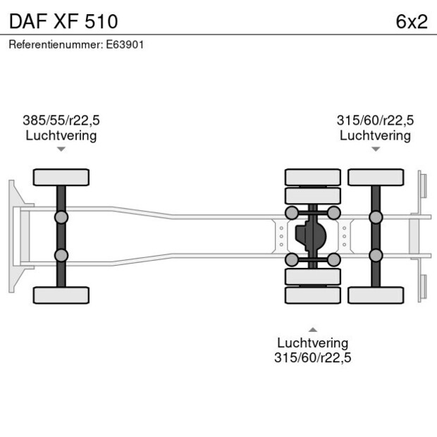2014 DAF XF 510-42696426