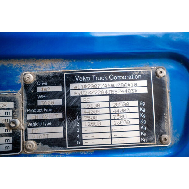 2018 Volvo FM 420-42696521