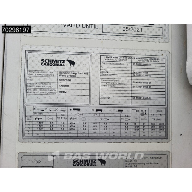 2015 شميتز كارجوبول Thermo King SLXe 300-42697926