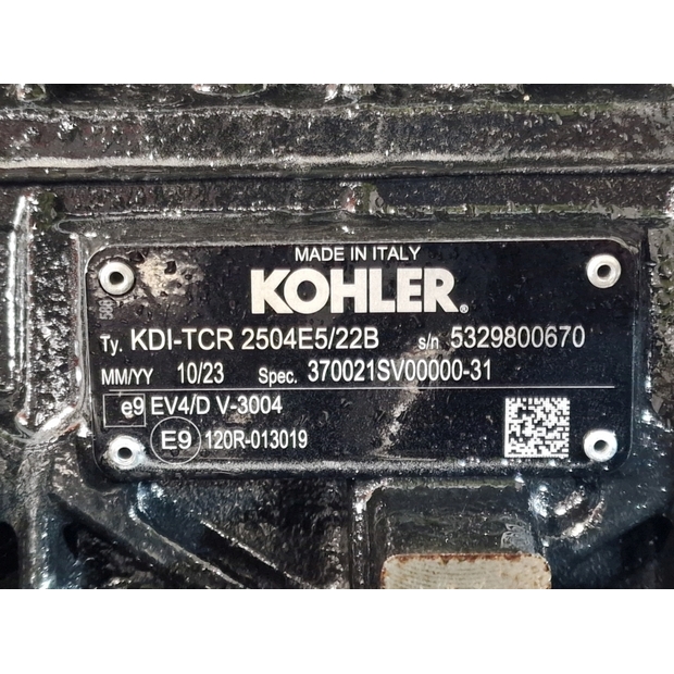 Kohler/JCB Engine (Plant) KDI-TCR 2504E5/22B-42701118
