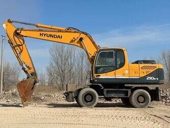 Image for WHEELED EXCAVATORS 2019 Hyundai 210W-9