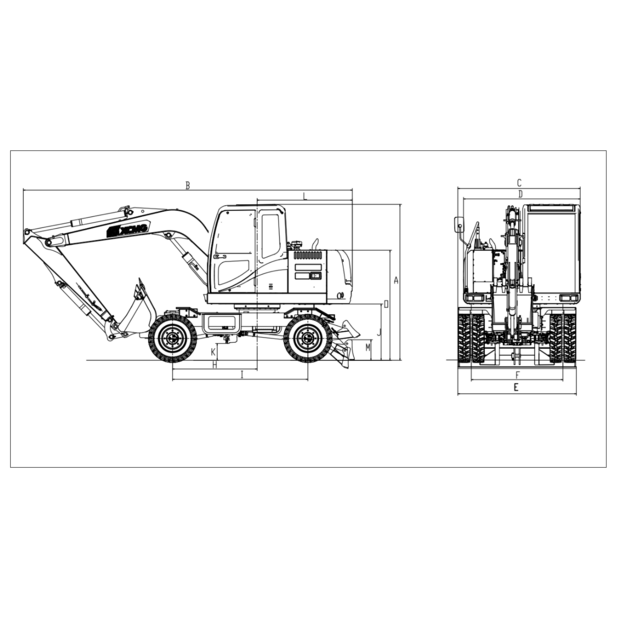 2025 اكس سي ام جي XE75WD-42724653