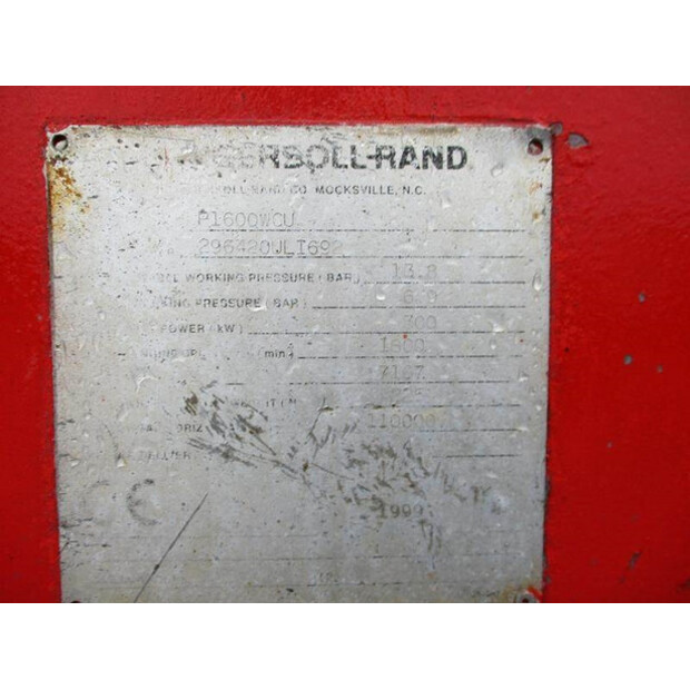 1999 INGERSOLL RAND P 1600 WCU-42725075