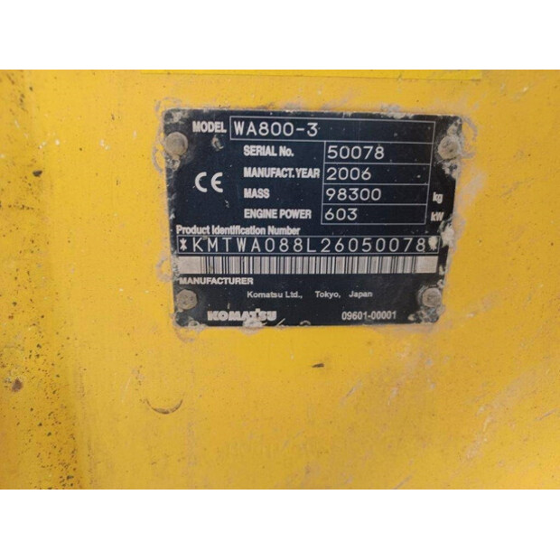 2006 Komatsu WA800-3-42725973