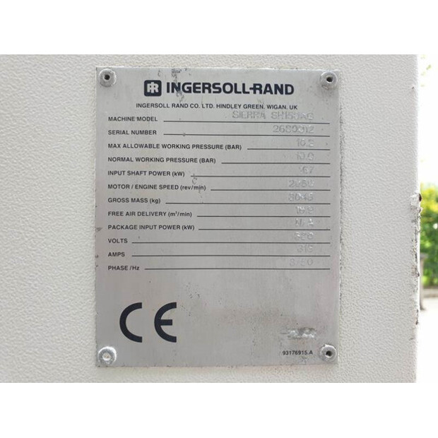 1996 INGERSOLL RAND SIERRA SH 150 AC-42726758