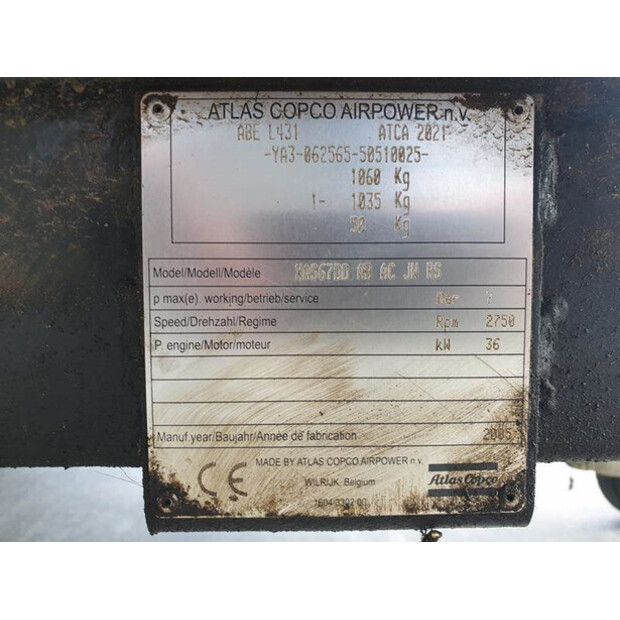 2005 Atlas-Copco XAS 67 DD-42727375