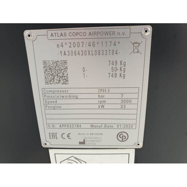 2020 Atlas-Copco CPS 5.0-42727474