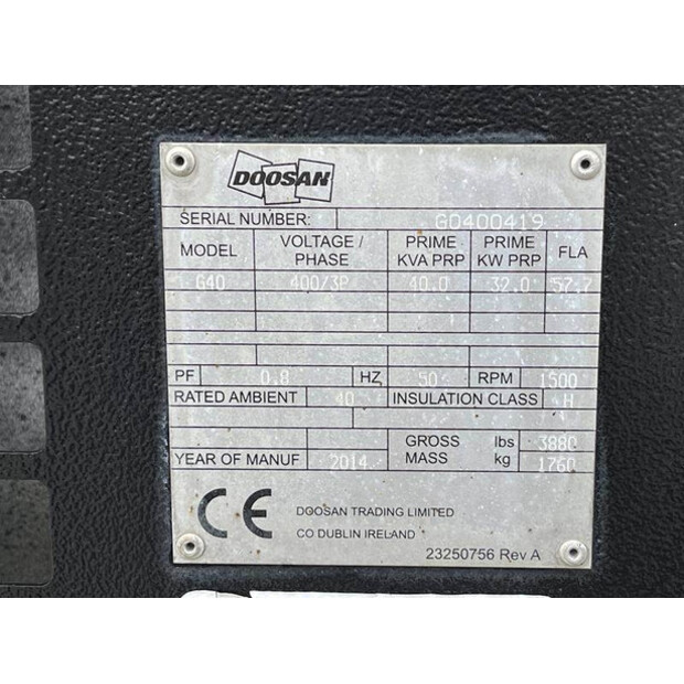2014 Doosan G40-42728579