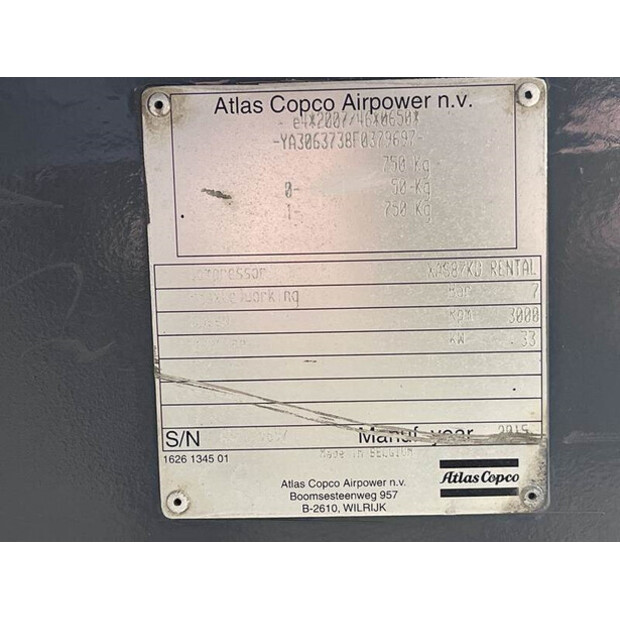 2015 Atlas-Copco XAS 87 KD-42729036