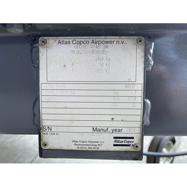 2013 Atlas-Copco XAS 97 DD - N-42729073