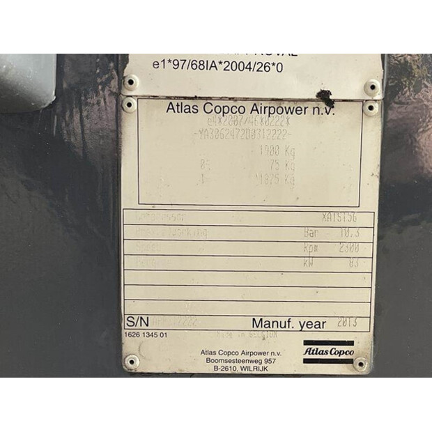 2013 Atlas-Copco XATS 156 DD - N-42729100