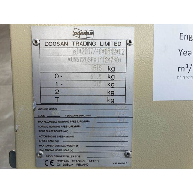 2018 Doosan 7/20-42729279