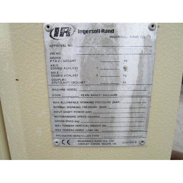 2007 INGERSOLL RAND 7/120-42729415