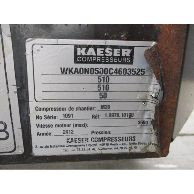 2012 Kaeser M 20-42729783