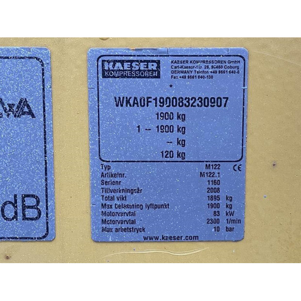 2008 Kaeser M 122 - N-42730221