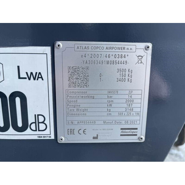 2021 Atlas-Copco XAVS 378 CUD - N-42730531