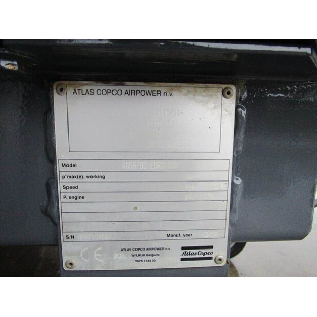 2010 Atlas-Copco XAS67DD 120CFM-42730713