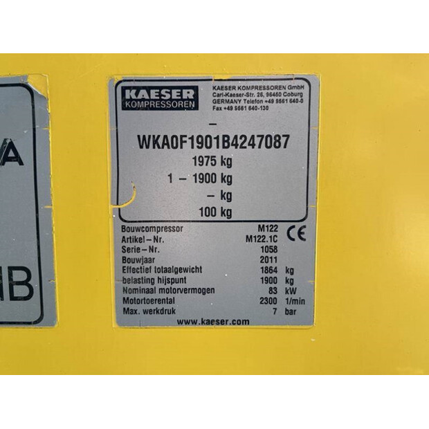 2011 Kaeser M 122 - N-42731029