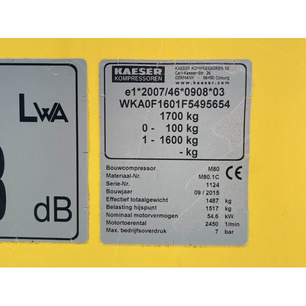 2015 Kaeser M 80 - N-42731094