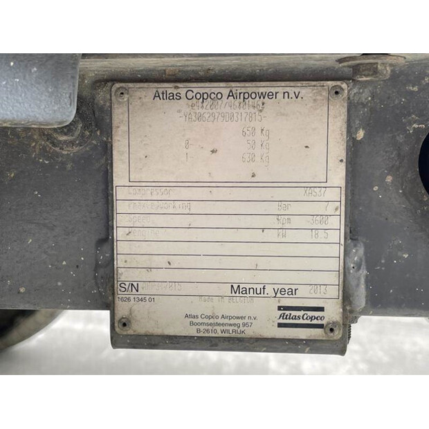 2013 Atlas-Copco XAS 37 KD-42731962
