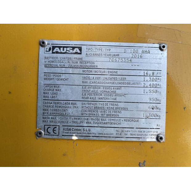 2016 Ausa D 100 AHA-42732085