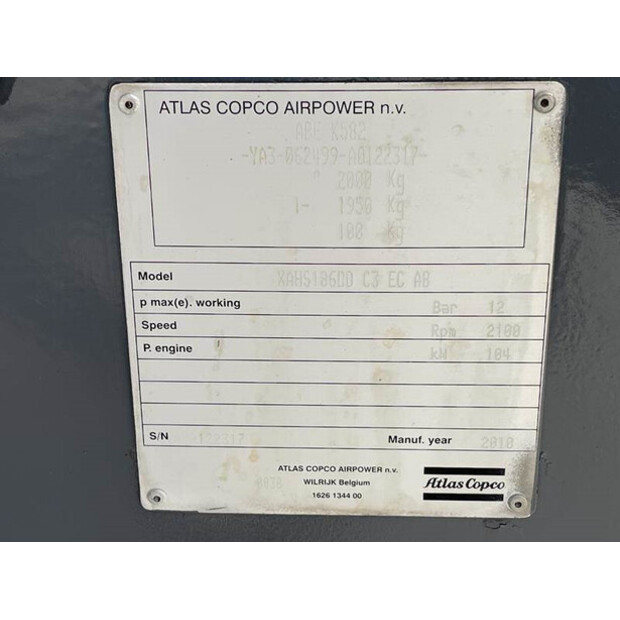 2010 Atlas-Copco XAHS 186 DD - N-42732124