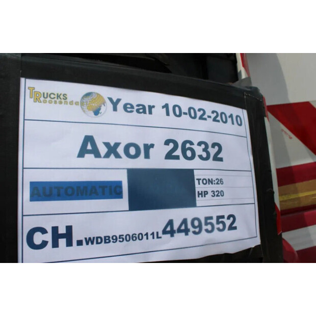 2010 Mercedes-Benz AXOR 2633-42732784