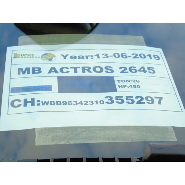 2019 Mercedes-Benz ACTROS 2645-42733417