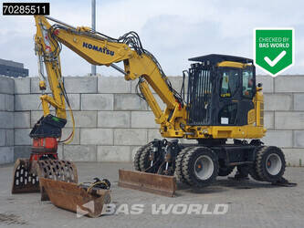 صورة ل حفارات بعجلات 2019 كوماتسو PW118MR-11
