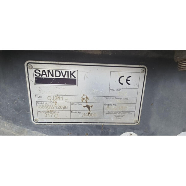 2012 Sandvik QJ 241-42751490