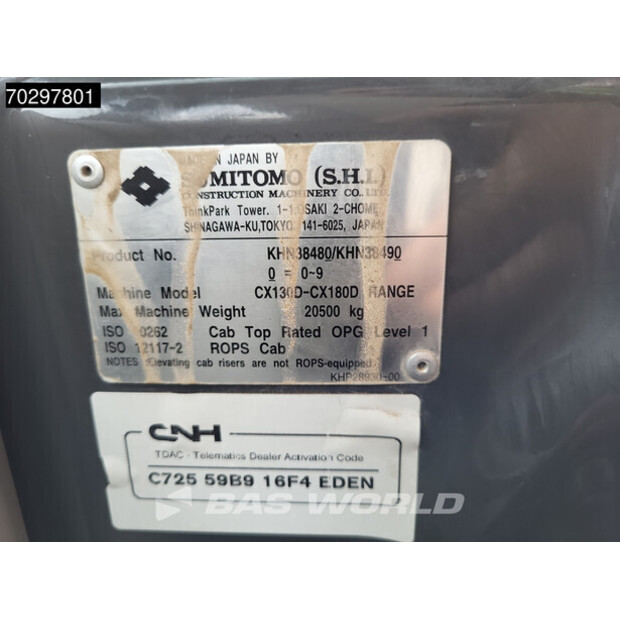 2016 CASE CX130D-42756630