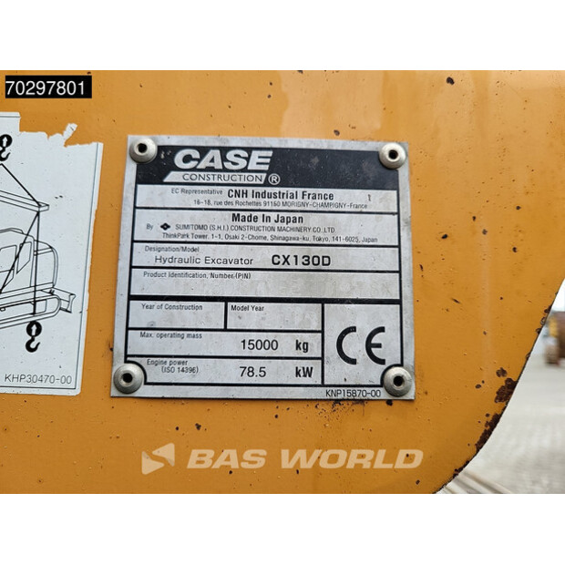 2016 CASE CX130D-42756633