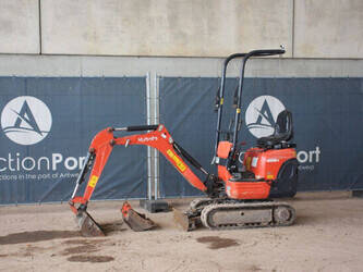 Image for MINI EXCAVATORS 2021 KUBOTA K008-3
