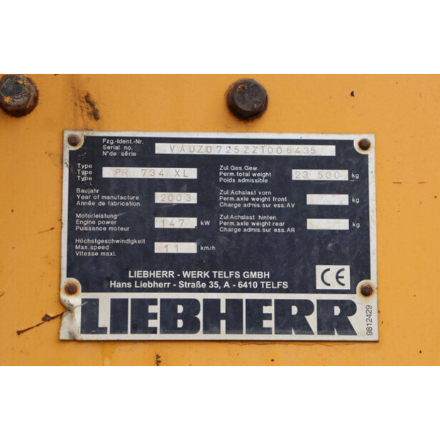 2003 Liebherr PR734XL-42779478