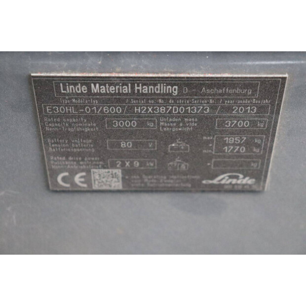 2013 Linde E30HL-01/600-42780379