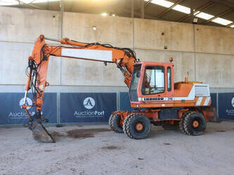 Image for WHEELED EXCAVATORS 1998 Liebherr A316 for Sale in Mexico