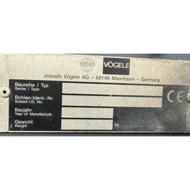 2006 VOGELE Super 800-42785727