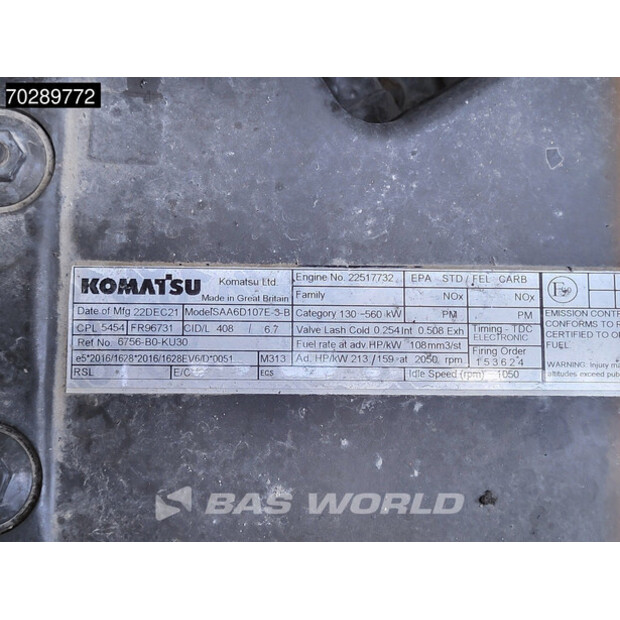 2022 Komatsu PC290LC-11E0-42803503