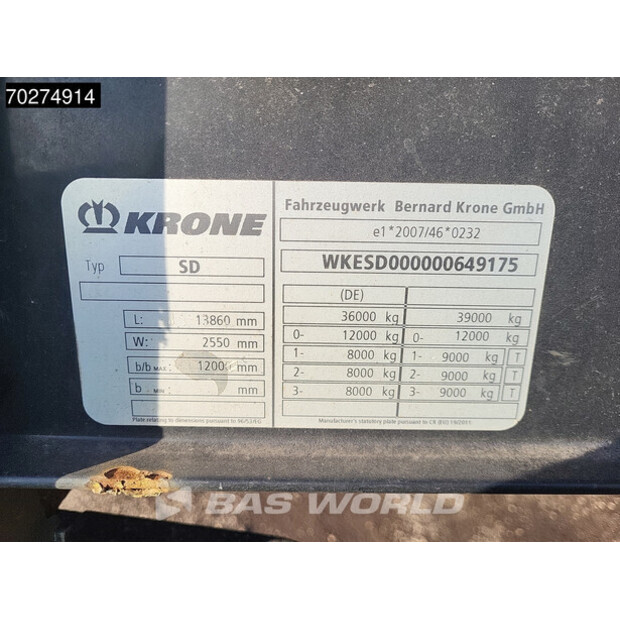 2015 Krone SD-42805889