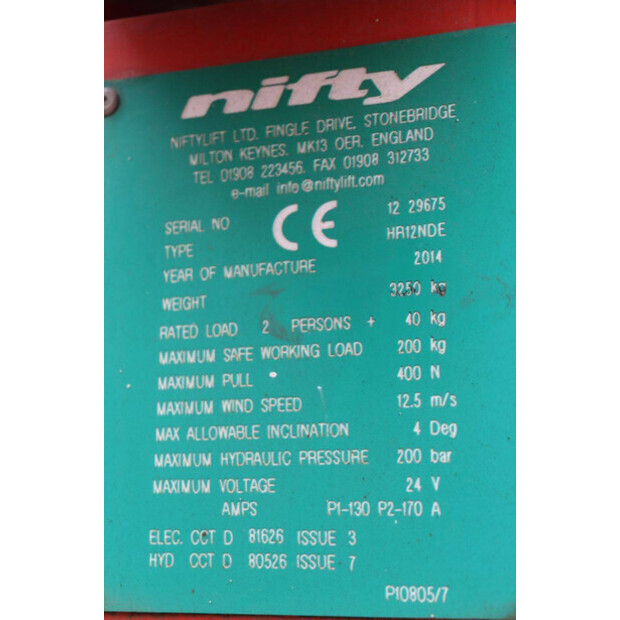 2014 NIFTY HR12NDE-42807359