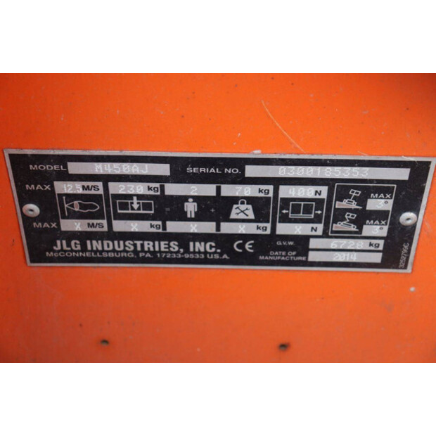 2014 JLG M450AJ-42807685
