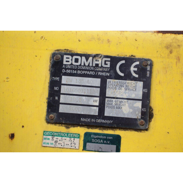 2000 BOMAG BW 135 AD-42809600