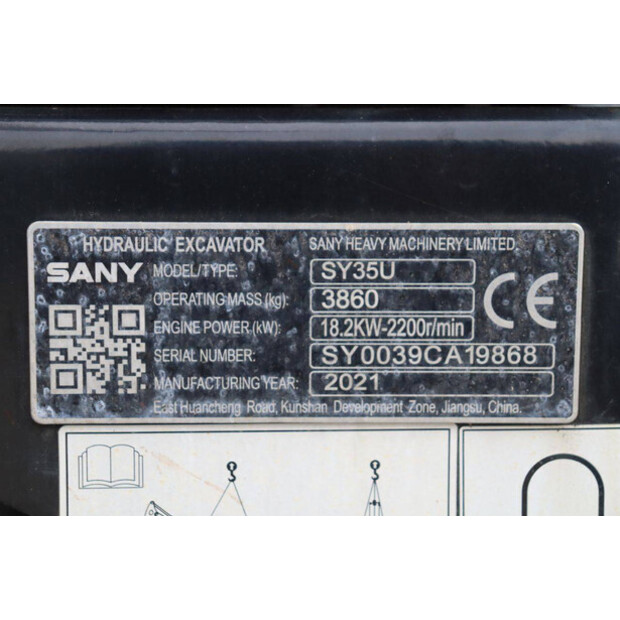 2021 SANY SY35U-42810880
