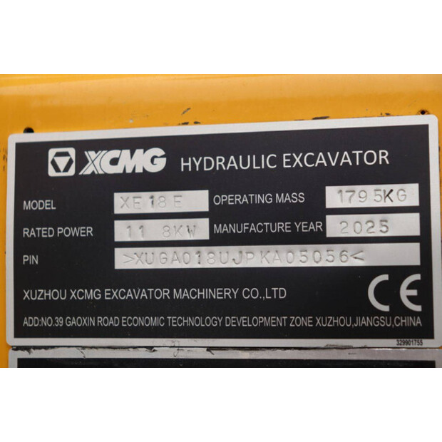 2025 XCMG XE18E-42811081
