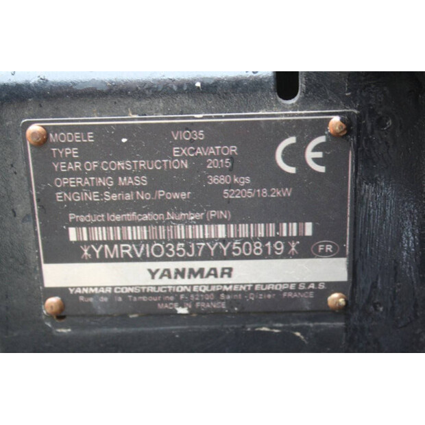 2015 YANMAR VIO35-42813497