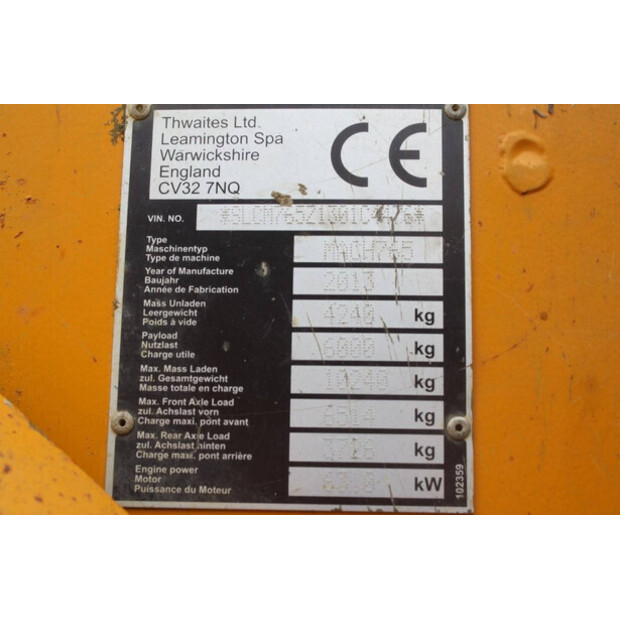 2013 Thwaites Mach765-42813567