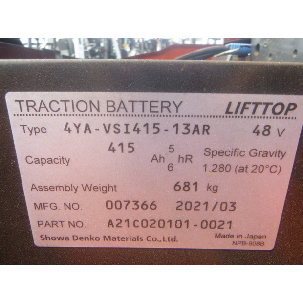 2021 NYK FB15PN-80CD-300-42831595