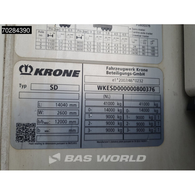 2018 Krone Carrier Vector 1950 MT-42889343