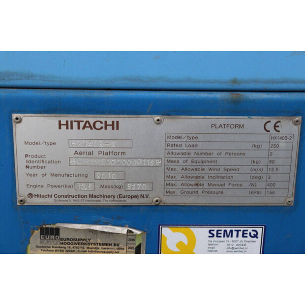 2010 هيتاشى HX140B-2-42908335