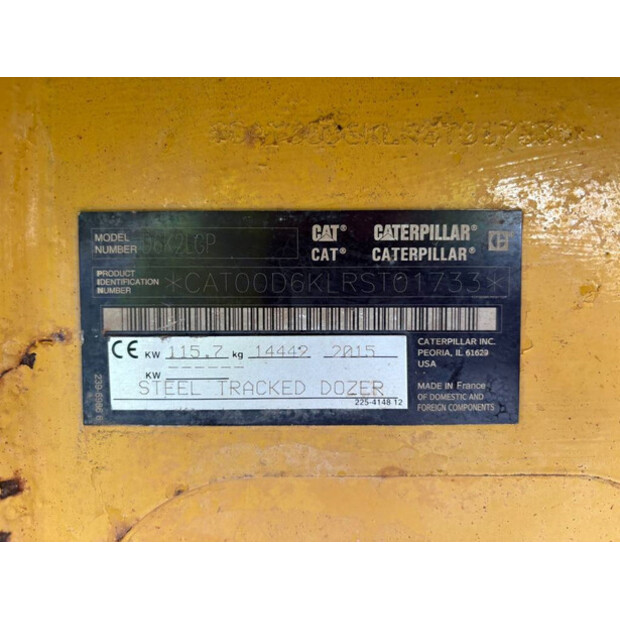 2015 Caterpillar D6K2 LGP-42911438